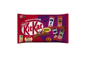 Вафлі у молочному шоколаді Mini Halloween break Kit Kat м/у 18х16.7г