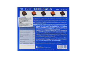 Цукерки Centho праліне з фруктовою начинкою