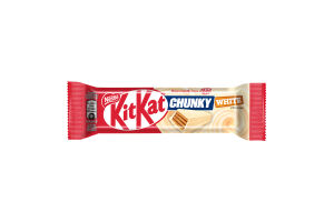Вафлі вкриті білою глазур'ю White Chunky Kit Kat м/у 40г