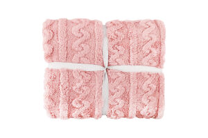 Плед Коса мікрофібра жакард 150*195см в асортименті Homeline