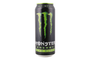 Напиток энергетический безалкогольный сильногазированный Ноль сахара Monster Energy ж/б 500мл