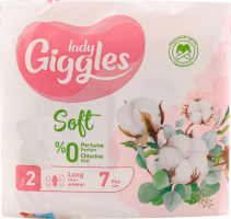Прокладки гігієнічні Ultra Long Soft 7шт Giggles Lady