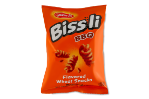 Снеки Bissli пшеничні зі смаком барбекю