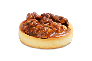 Тістечко-тарт Карамель з волоським горіхом