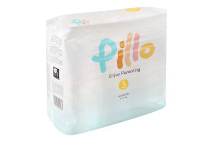 Підгузки PILLO Midi 6-10кг 28шт. И184 (Італія)