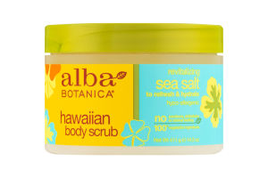 Alba Botanica Hawaiian Body Scrub Revitalizing Sea Salt
