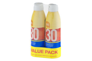 Smart Sense Sport 30 Continuous Spray Sunscreen Broad Spectrum 30 Value Pack - 2 PK