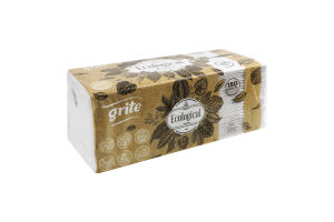 Полотенца бумажные 2-х слойные Ecological Grite 150шт