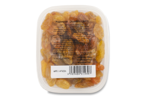 Родзинки Джамбо світлі 250г блістер Серіос Снек