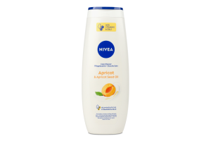 Гель-догляд для душу Абрикос та олія абрикосових кісточок Nivea 500мл