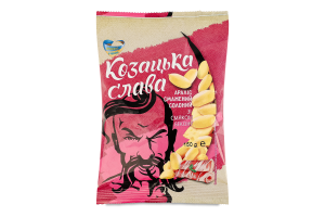 Арахіс смажений солоний зі смаком бекону Козацька слава м/у 150г