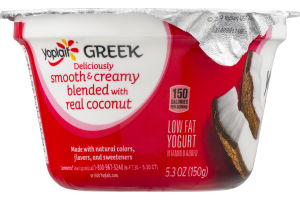 Yoplait Low Fat Greek Yogurt Coconut