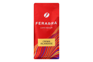 Кава натуральна смажена в зернах з ароматом ірландського крему Crema Irlandese Ferarra в/ґ м/у 1кг