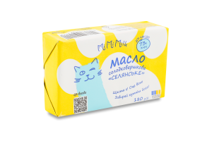 Масло Селянське солодковершкове 73% 180г MiMiMilk