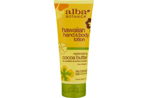 Alba Botanica Hawaiian Hand & Body Lotion Replenishing Cocoa Butter