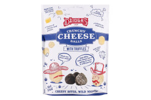 Кульки Dziugas з хрустк сушен сиру з чорним трюфел