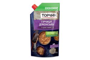 Горчица из целых зерен Дижонская Торчин д/п 230г