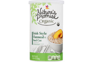 Nature's Promise Organic Steel Cut Oatmeal Irish Style