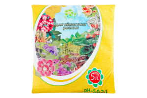 Субстрат д/кімнатних рослин 5л Флоріо