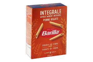 Макарони цільнозернові Penne Rigate Barilla к/у 500г
