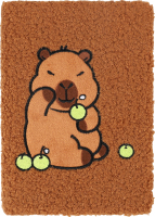 Блокнот ZiBi KidsLine Capybara10 А5 плюшевий 80арк