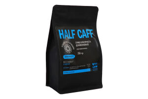 Кава зерно Half Caff суміш класич-декофеїн смажена