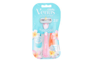 Бритвы одноразовые Tropical Venus Gillette 3шт