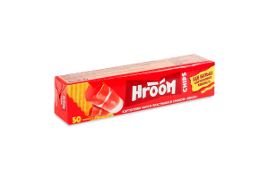 Чипсы картофельные пластинки Бекон Hroom к/у 50г