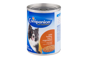Companion Dog Food Turkey, Rice & Vegetables