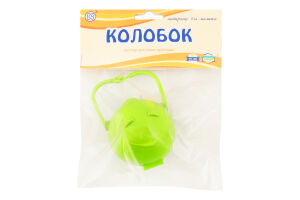 Футляр д/соски-пустушки Колобок Київгума