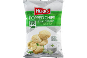 Herr's Popped Chips Sour Cream & Onion