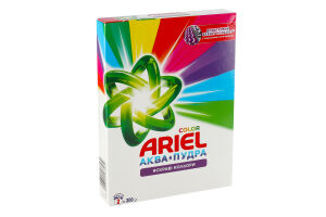 Засіб миючий синтетичний порошкоподібний Яскраві кольори Аква-Пудра Ariel 300г
