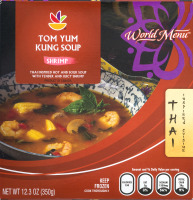 Ahold World Menu Tom Yum Kung Soup Shrimp