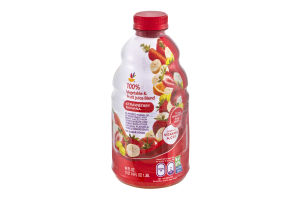Ahold 100% Vegetable & Fruit Juice Strawberry Banana