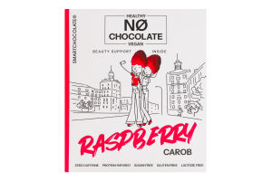 Шоколад кэробовый с малиной SmartChocolate к/у 35г