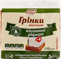 Гренки Пикантные Dobra grinka м/у 135г