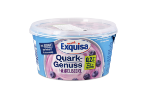 Десерт сирний Чорниця 0,2% 500г Exquisa