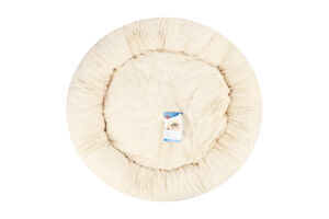 Лежак д/котів та собак Таммі синьо-бежевий в лапку 70см Тріксі