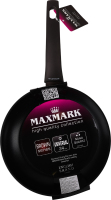 Сковорода из алюминия с антипригарным покрытием Nano Quartz 24х4.8см №MK-SN8824 Universal Brown Maxmark 1шт