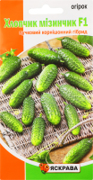 Насіння Огірок-корнішон Хлопчик мізинчик F1 0,5г Яскрава