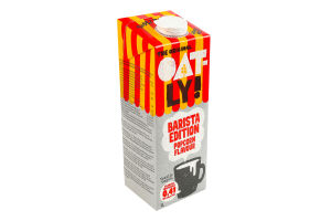 Напій вівсяний Barista Edition зі смаком попкорну, 1 л Oatly