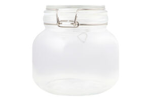 Банка д/зберігання 750мл скло з бугельним замком KYYW451