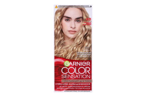 Крем-краска для волос Color Sensation Кристальный бежевый светло-русый №9.13 Garnier