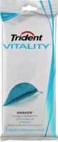 Trident Vitality Awaken Peppermint Sugarfree Soft Center Gum