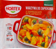 Овощи для запекания глубокозамороженные с картофелем Hortex м/у 450г