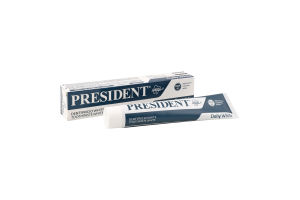 Паста зубна White President 75мл