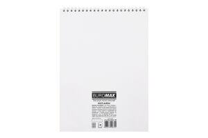 Блокнот Shotlandka А4 клітинка на пружині картонна обкладинка 48аркушівBuromax