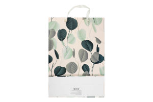 Пакет подарунковий Листя 31*44*12см