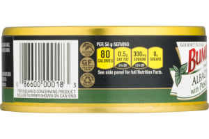 Bumble Bee Albacore Tuna with Pesto & Olive Oil