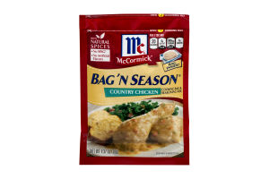 McCormick Bag 'N Season Cooking Bag & Seasoning Mix Country Chicken